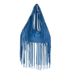 Miss Electric Suede Fringe Purse