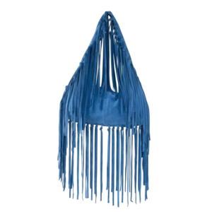 Miss Electric Suede Fringe Purse